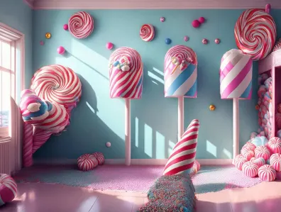 Explore a candy paradise